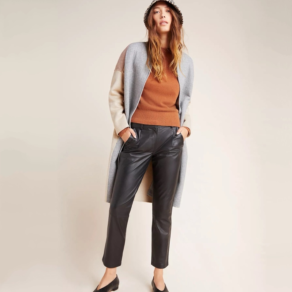 Bagatelle Tapered Premium Leather Trousers
